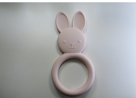 Moredores para Bebes Ameciel Premium Conejo Rosa Claro con certificación FDA/ EN 71 Compatibles con niños con Autismo y/o Neurodivergentes.
