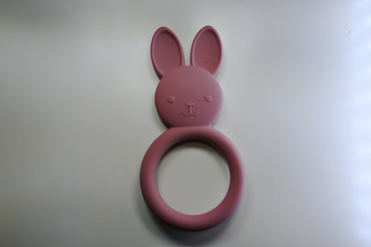 Moredores para Bebes Ameciel Premium Conejo Rosa con certificación FDA/ EN 71 Compatibles con niños con Autismo y/o Neurodivergentes.